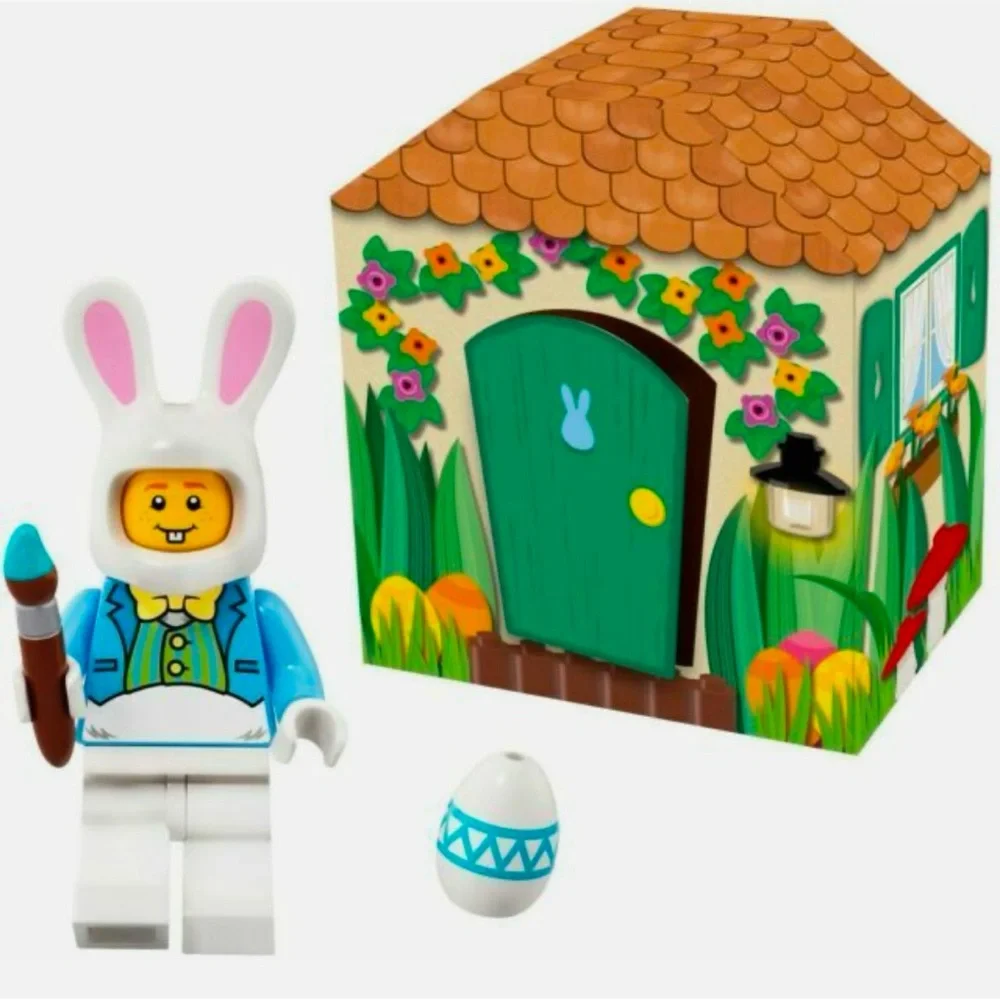 New Retired LEGO Easter Bunny Hut Lego